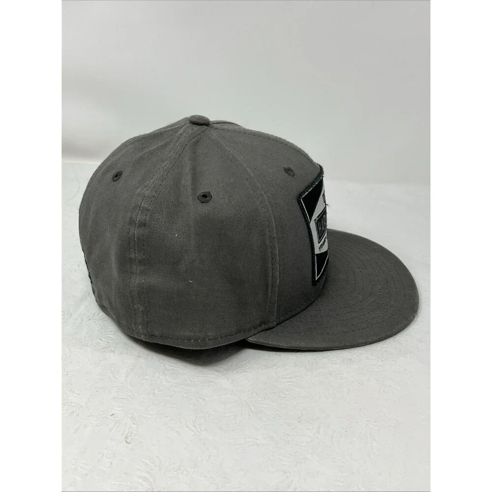 Harley Davidson New Era Hat Mens 7 1/4 Gray 59FIFTY Biker Motorcycle Cap Fitted